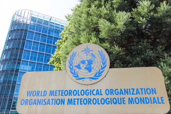 Hauptsitz der Weltorganisation für Meteorologie in Genf. Sie ist eine Sonderorganisation der UNO, die sich für die Atmosphäre der Erde, die Ozeane, das Klima und die Wasserressourcen einsetzt.f