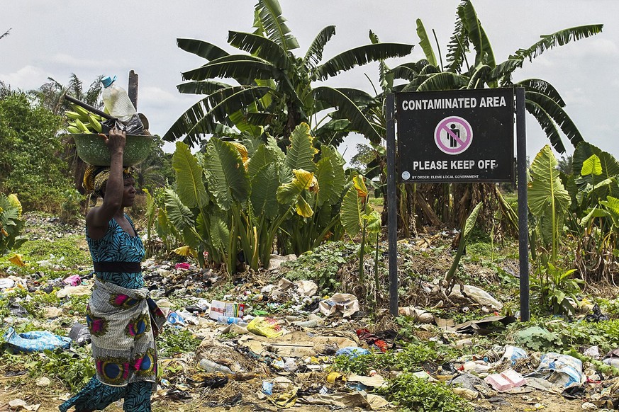 Schattenseiten des Ölreichtums: Im Niger-Delta in Nigeria sind grosse Landstriche verseucht.