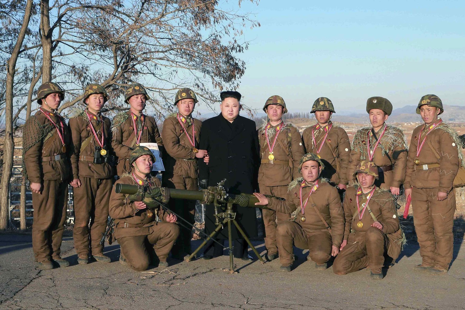 Kim Jong Un&nbsp;droht USA wegen Sanktionen mit Krieg.