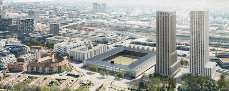 2021 will der FCZ im neuen Stadion auf dem Hardturm-Areal spielen.