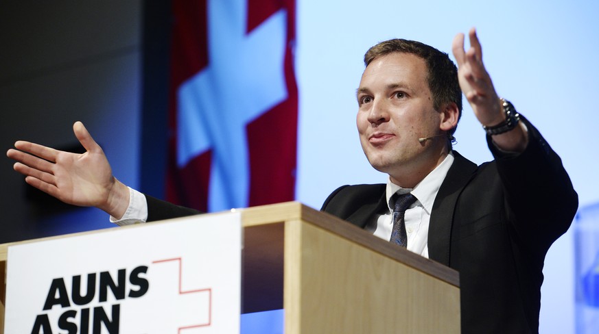 AUNS-Präsident Lukas Reimann.