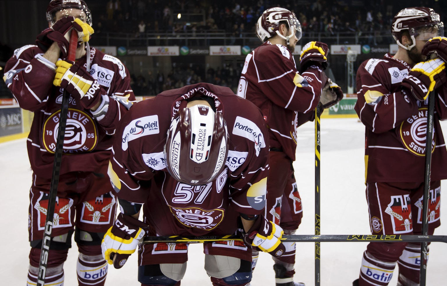 Was für eine Ohrfeige: Genf kassierte gestern gegen die ZSC Lions eine 0:8-Niederlage.