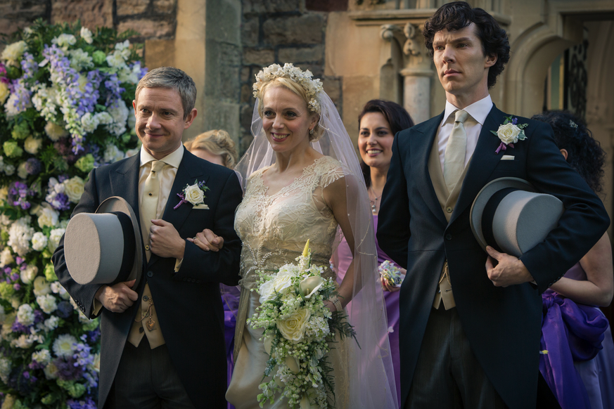 Wie ein Royal Wedding: Nostalgiegetränkter «Sherlock» 2014.