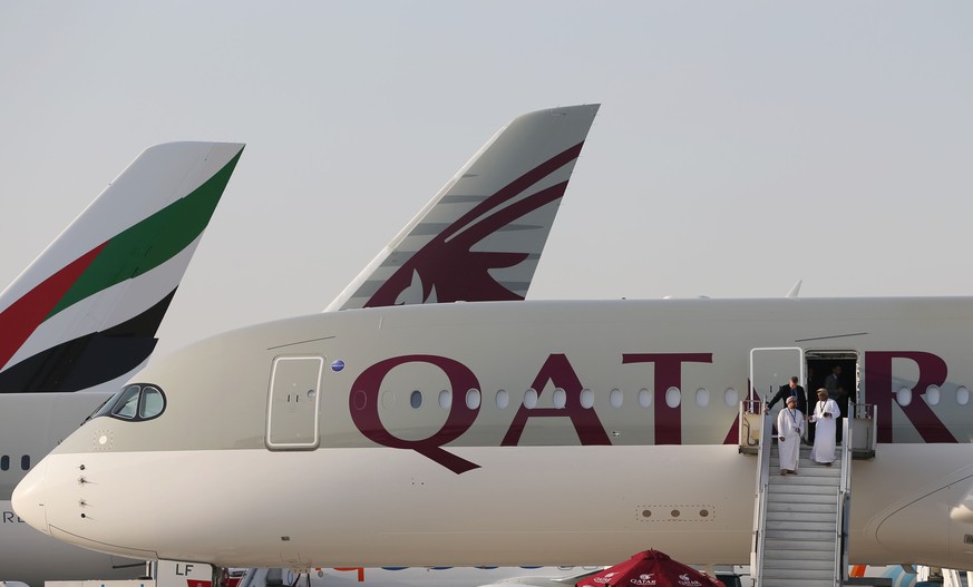 Hätten die Flugzeuge aus Katar nicht noch eine Stunde warten können? (Archivbild).