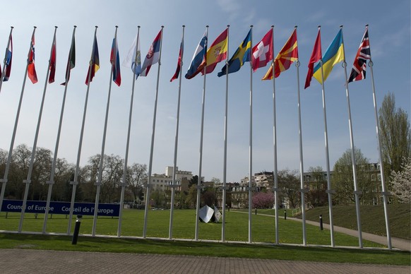 Europarat in Strassburg.