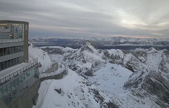 Blick vom Gipfel des Säntis.