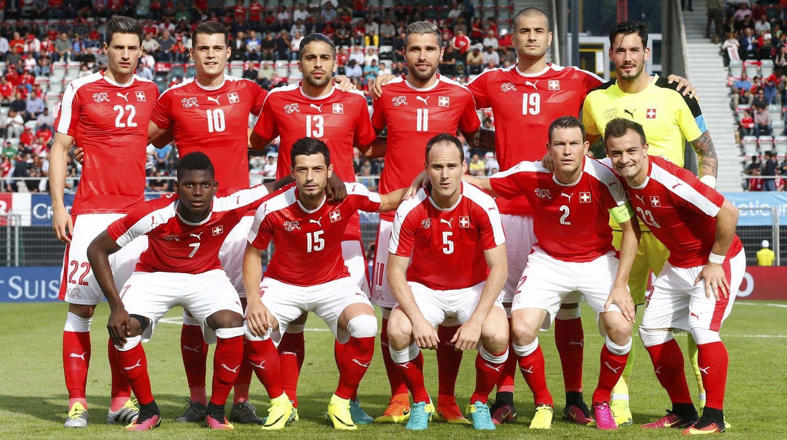 So wie gegen Moldawien wird die Schweizer Nati gegen Albanien im EM-Startspiel sicher nicht auflaufen.