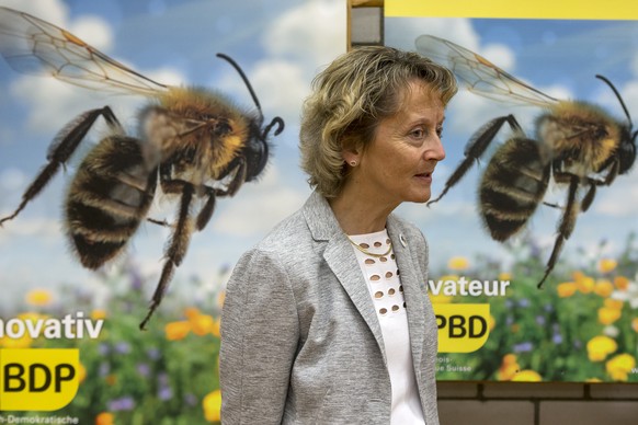 Eveline Widmer-Schlumpf, die BDP-Bundesrätin.