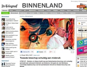 Bericht über den Missbrauchsfall in der niederländischen Zeitung «De Telegraaf».