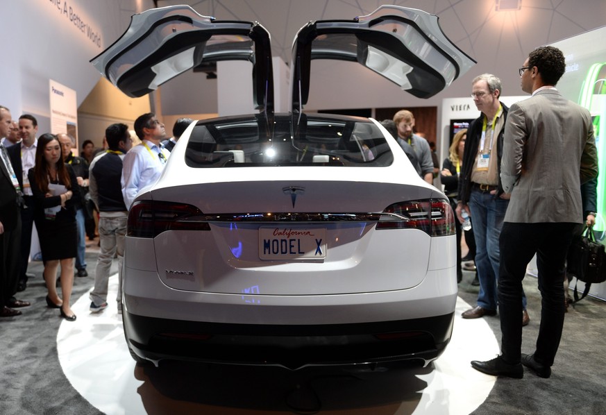 Das Tesla Model X.