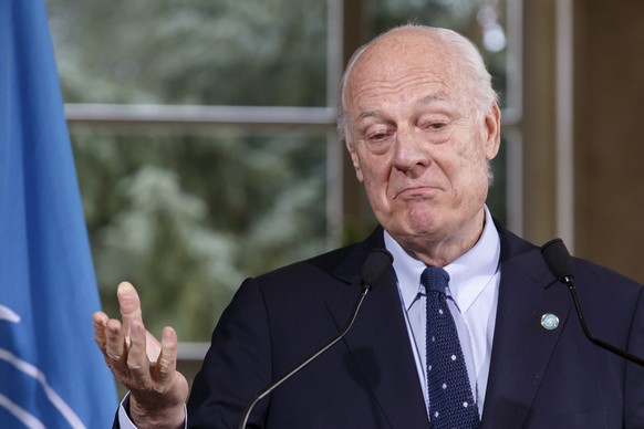 UNO-Vermittler Staffan de Mistura.