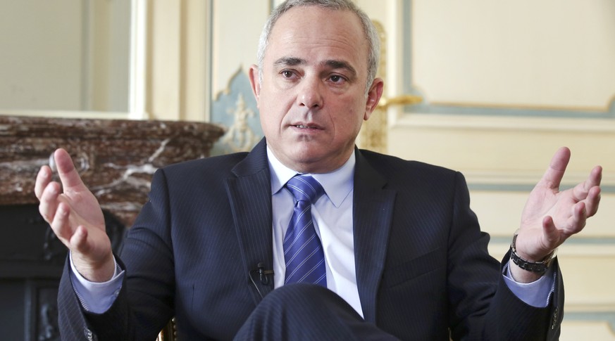 Juval Steinitz, Geheimdienstminister Israels.