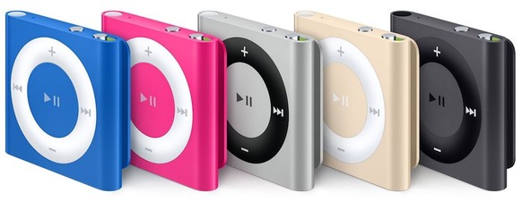 Abgesehen von neuen Farben wurde der iPod Shuffle seit September 2010 nicht grundlegend überarbeitet.