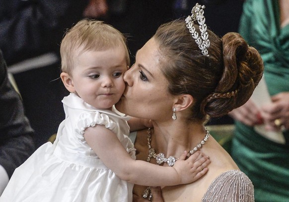 Prinzessin Victoria soll für den Gripen lächeln.