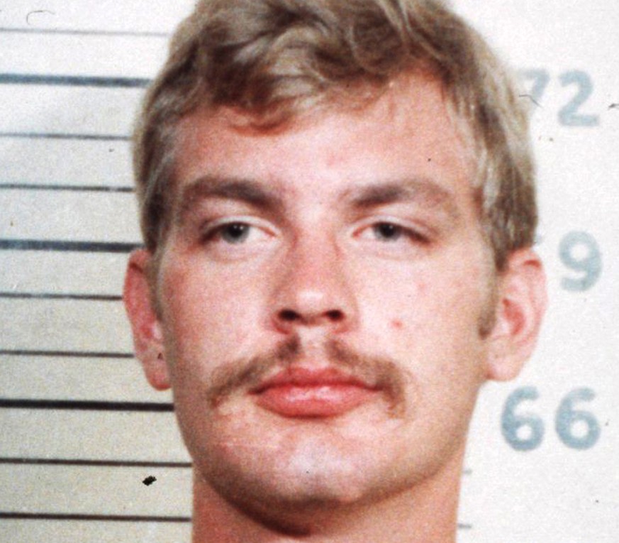 Mugshot von Jeffrey Dahmer 1982.