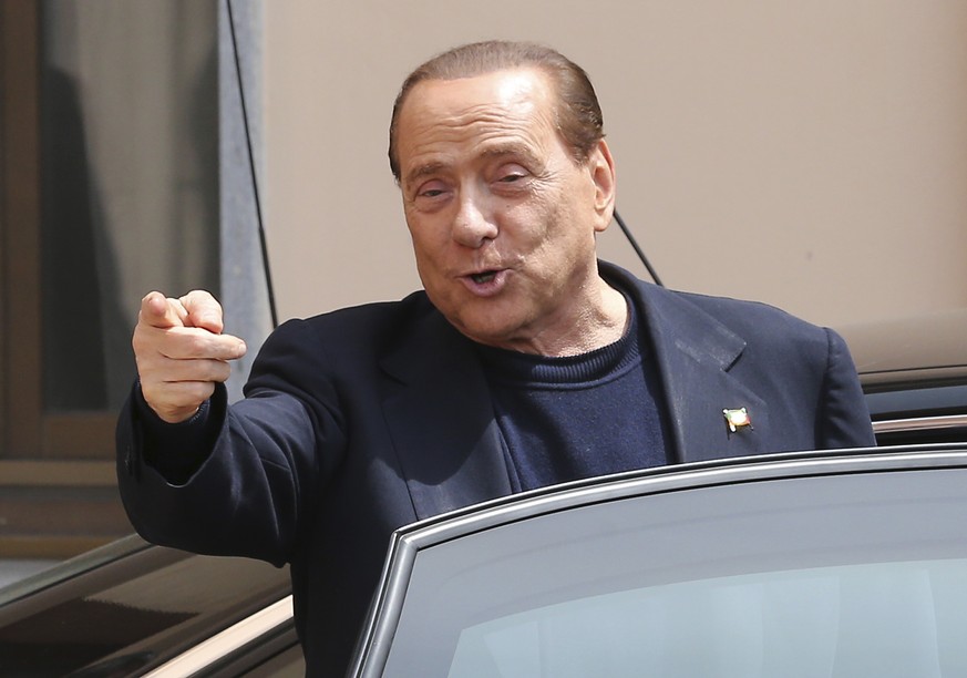 Hat gut lachen: Silvio Berlusconi. Bastelt jetzt an seinem politischen Comeback?&nbsp;