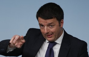 Hat die Schnauze voll von der Austeritätspolitik: Italiens Premier Matteo Renzi