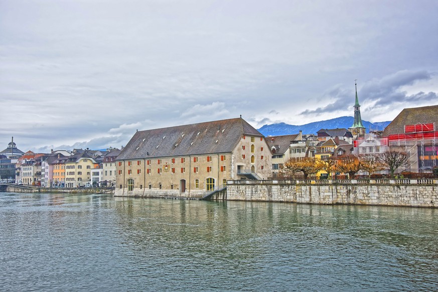 Blick auf Solothurn: Auch hier wird intensiver Abstimmungskampf betrieben.