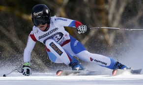 Lara Gut darf mit ihrem ersten Auftritt auf der neuen Piste «Roc der Fer» zufrieden sein.