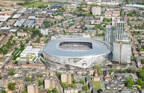 Und so sieht die Arena aus, wenn sie fertig ist.