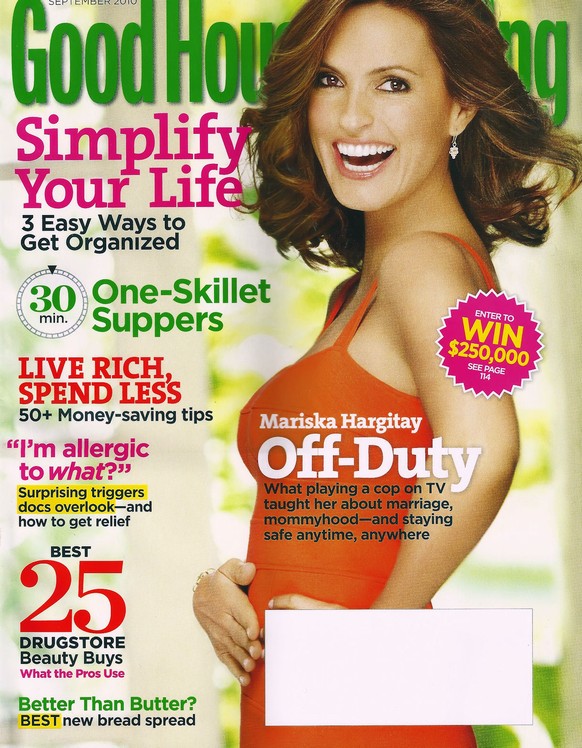 Platz 10 geht an ein Magazin mit dem Zielpublikum Familienmanagerinnen. «Good Housekeeping» wird in den USA in einer Auflage von 4'354'740 Exemplaren in die Haushalte verschickt. 