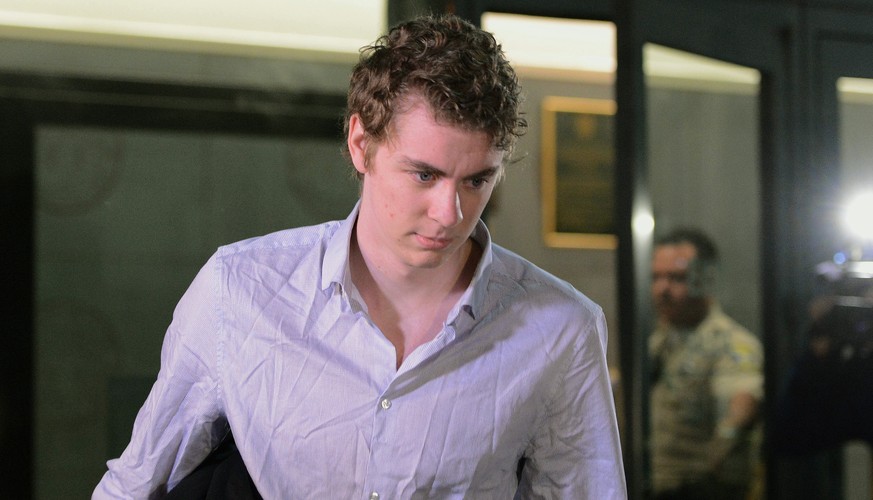 Brock Turner leaves the Santa Clara County Main Jail in San Jose, Calif., on Friday, Sept. 2, 2016. Turner, whose six-month sentence for sexually assaulting an unconscious woman at Stanford University ...