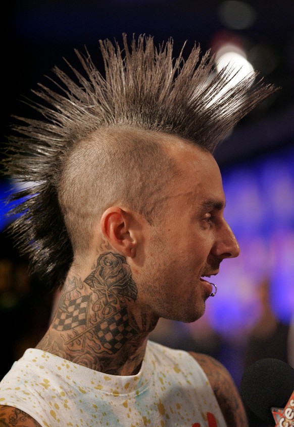 Travis Barker von Blink 182.