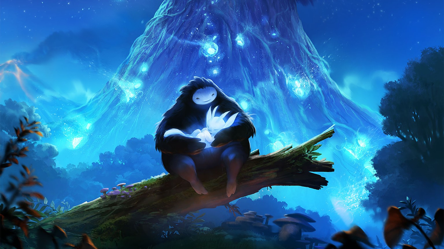 «Ori and the Blind Forest» setzt auf eine zauberhafte Welt.