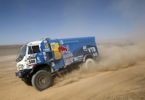 Ein Kamaz im Einsatz: Auf der «Dakar Rally» zwischen Antofagasta und El Salvador im Januar 2014.