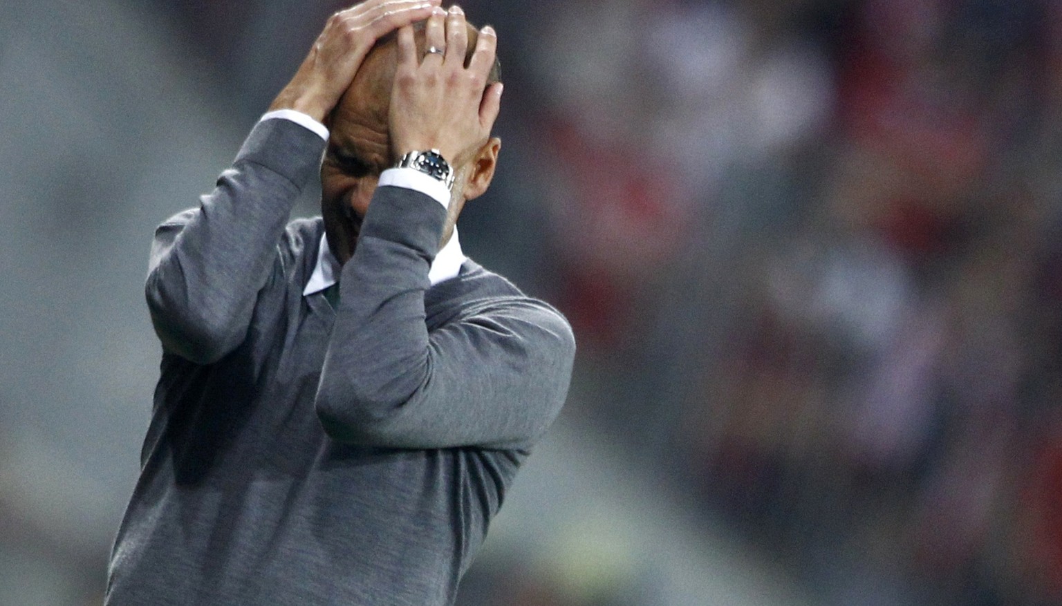 Mit seiner Mannschaft nur selten zufrieden: Bayern-Trainer Pep Guardiola.