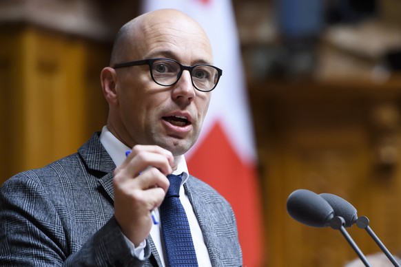 Stefan Mueller-Altermatt, CVP-SO, spricht waehrend der herbstsession der Eidgenoessischen Raete, am Donnerstag, 12. September 2019 im Nationalrat in Bern. (KEYSTONE/Anthony Anex)