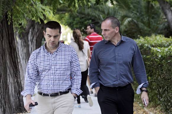 Zu hoch gepokert: Alexis Tsipras und Giannis Varoufakis.