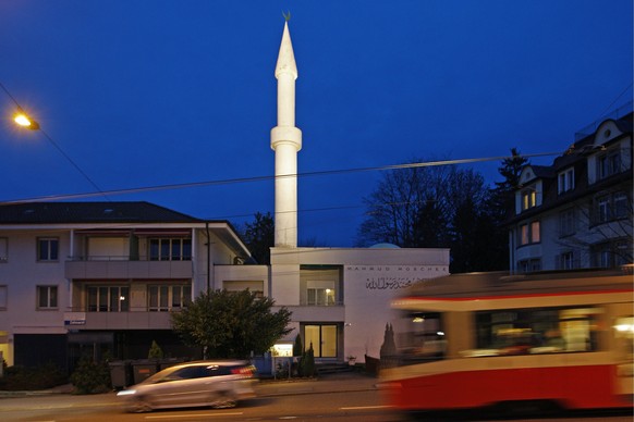 Die Mahmud-Moschee in Zürich. Ohne EMRK könnten nicht nur Minarette, sondern gleich der Islam verboten werden.