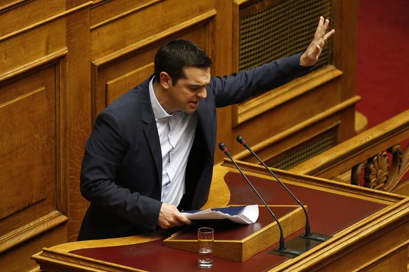 Der Griechische Premier Minister&nbsp;Tsipras fordert eine Überbrückungsfinanzierung bis Juni