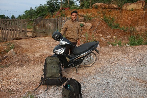 50 Kilometer mit dem gleichen Fahrer in einer so verlassenen Gegend: Aule ist ein Held!