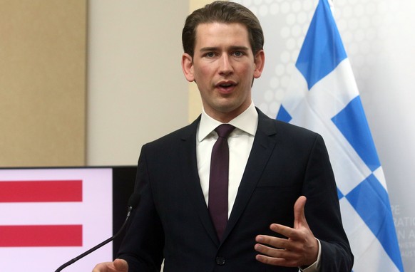 Sebastian Kurz, Aussenminister Österreich: Abschreckung als taugliches Mittel.&nbsp;