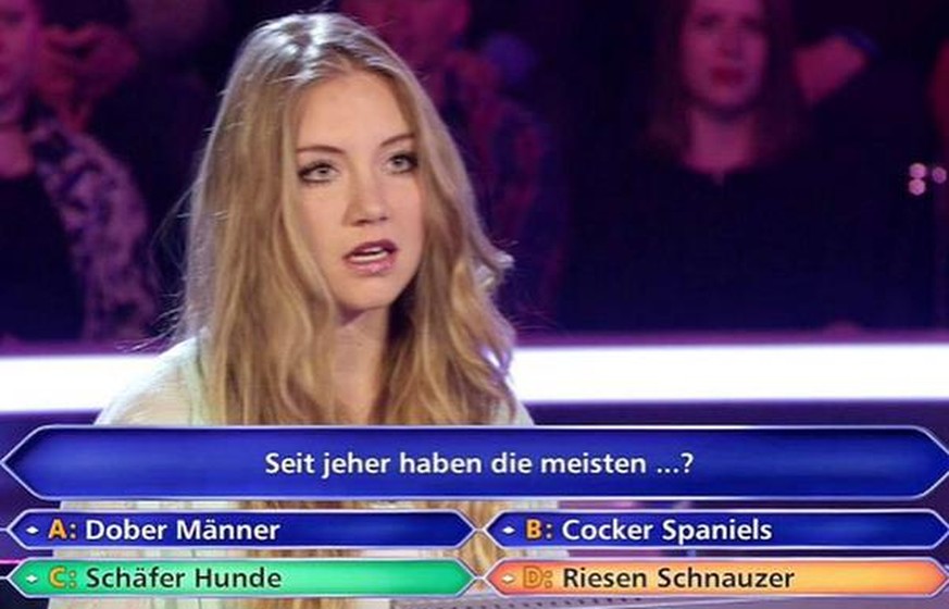 Studentin Tanja scheiterte an der 50-Euro-Frage.