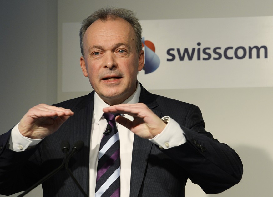 Urs Schaeppi, Chef der Swisscom.