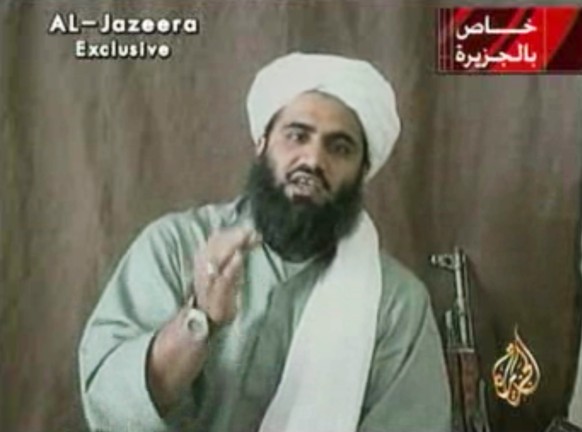 Sulaiman Abu Ghaith in einem al-Qaida-Video.