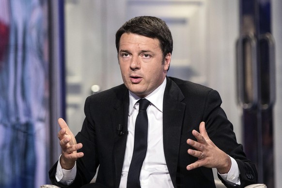 Matteo Renzi, Regierungschef von Italien.
