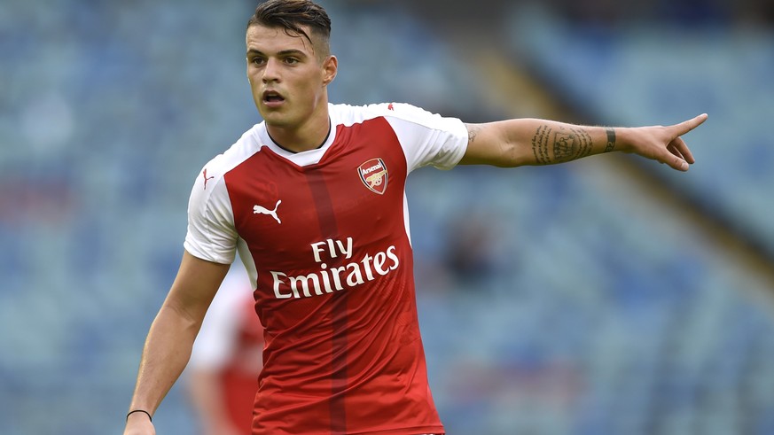 Football Soccer Britain - Arsenal v Manchester City - Pre Season Friendly - Ullevi Stadium, Gothenburg, Sweden - 7/8/16
Arsenal&#039;s Granit Xhaka
Action Images via Reuters / Adam Holt
Livepic
ED ...