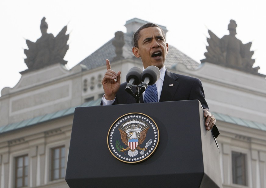 In seinem ersten Amtsjahr skizzierte Obama in Prag seine Vision einer atomwaffenfreien Welt. Die Umsetzung läuft noch.