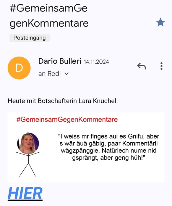Nachrichten Linkding Dario Kommentare Freischalten