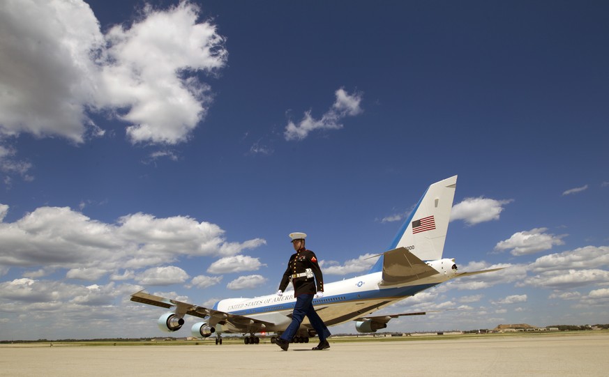 Joint Base Andrews ist der Flughafen, den der US-Präsident für Reisen mit der «Air Force One» nutzt.