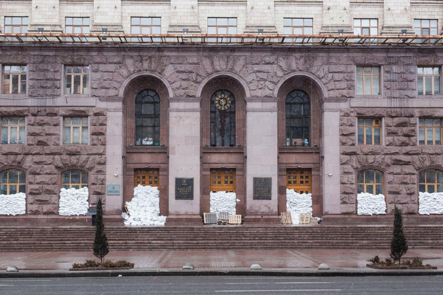 City Hall in Kiew, Ukraine