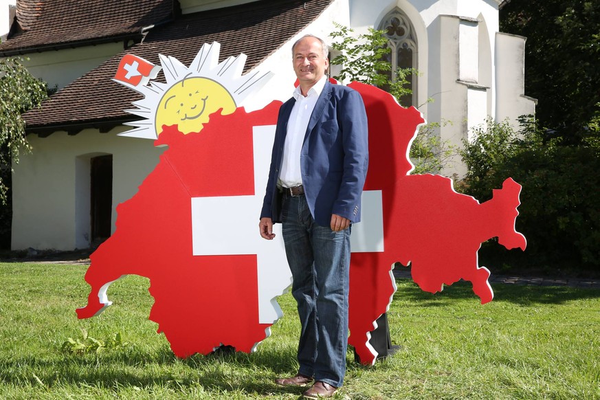 Konrad Langhart, der neue Präsident der SVP Kanton Zürich.