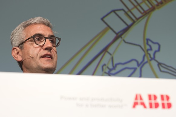 Ulrich Spiesshofer, CEO ABB.&nbsp;