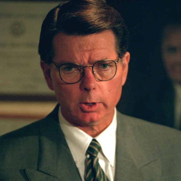 In this 1994 photo, Dr. George Tiller speaks during a news conference in Wichita, Kan. Tiller, one of the nation&#039;s few providers of late-term abortions despite decades of protests and attacks, wa ...