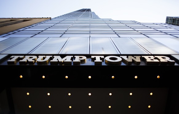 epa05854722 (FILE) - A view of Trump Tower, where US President Donald J. Trump has a home and the main office of his company, in New York, New York, USA, 06 March 2017 (reissued 17 March 2017). Accord ...