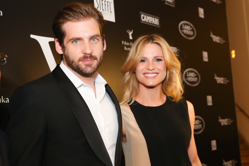 Tomaso Trussardi und Michelle Hunziker bei einem Anlass im Berner Kursaal.